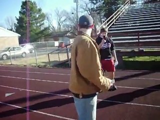 Mime kicked in the nuts.