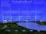 OrthoKiteBunch (kite electricity generator;éolienne cerf-volant)