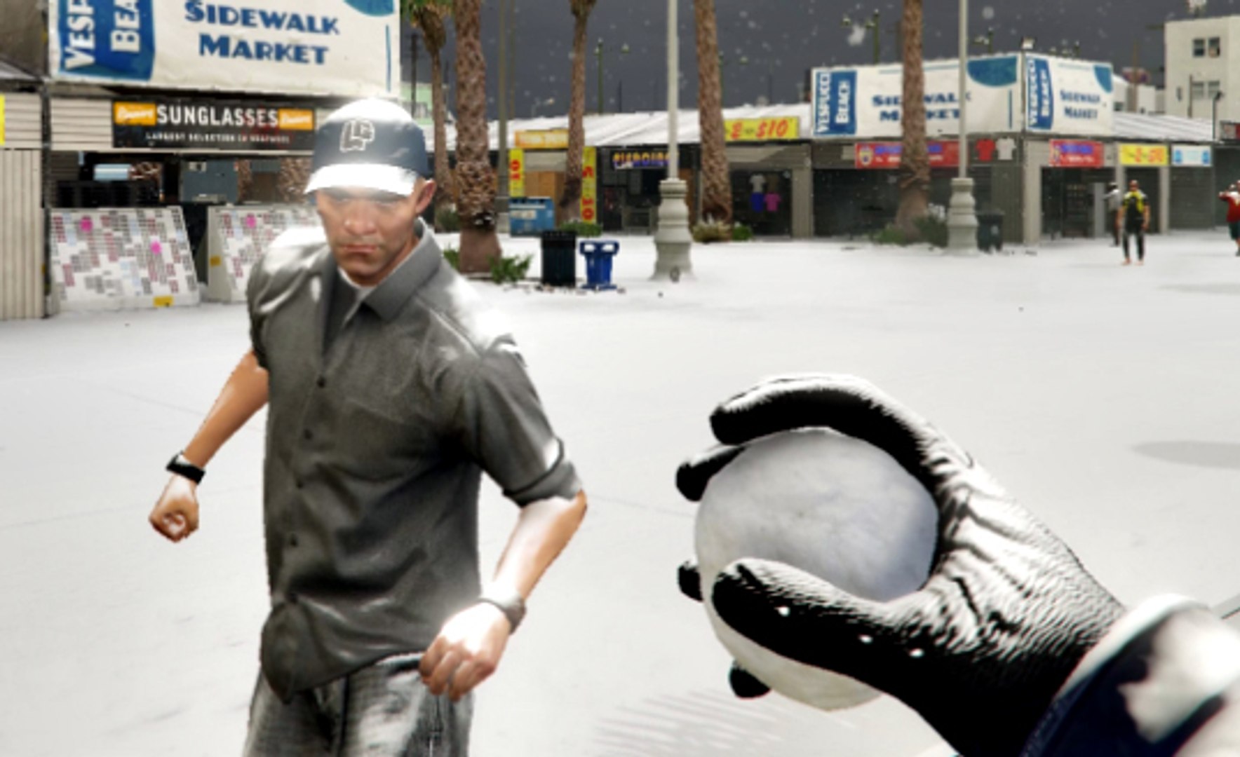 GTA 5 PC MOD - (GTA V Snow Mods Gameplay Max Settings)