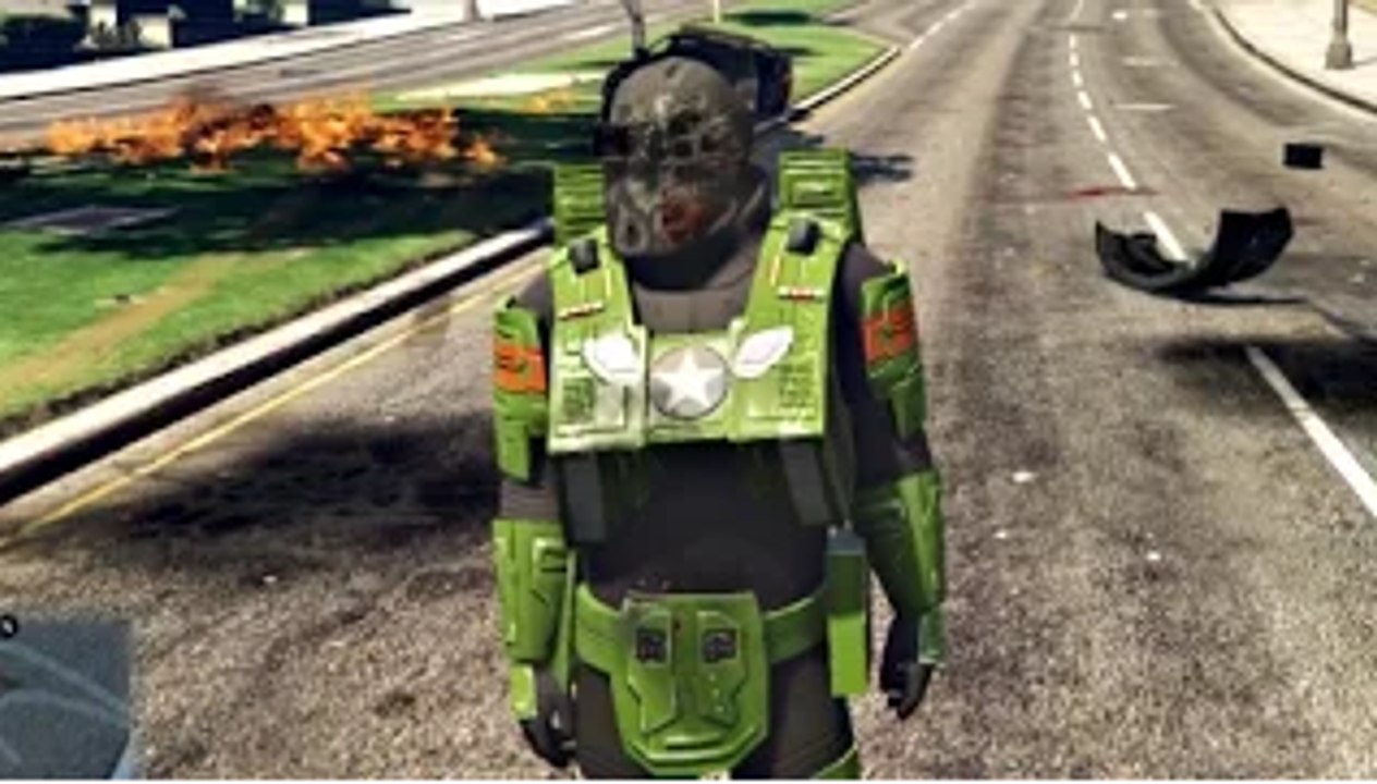 GTA 5 IRON MAN #2 (GTA V PC Mods Gameplay Brutality Killing)