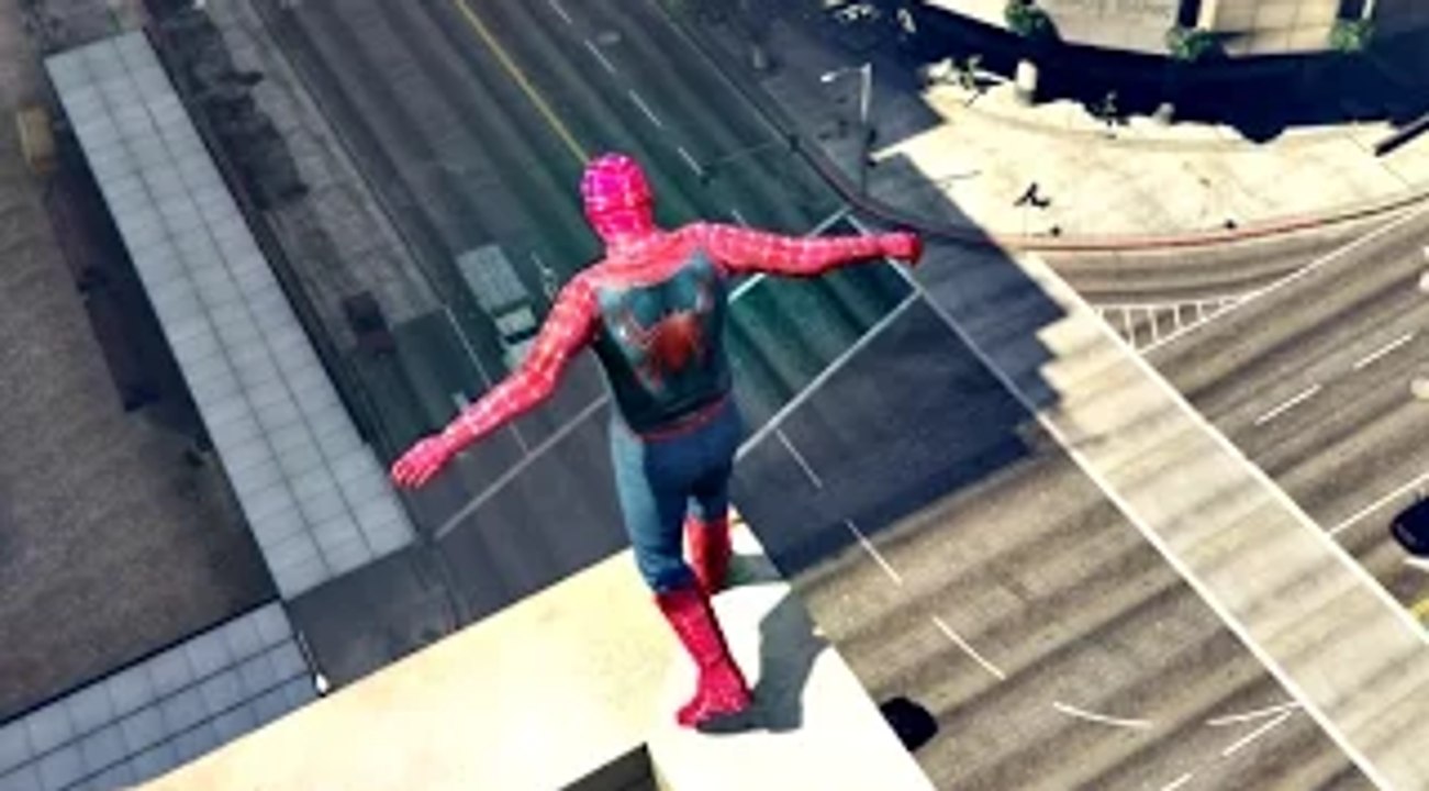 GTA 5 Spiderman ► (GTA V PC Gameplay Funny Moments)