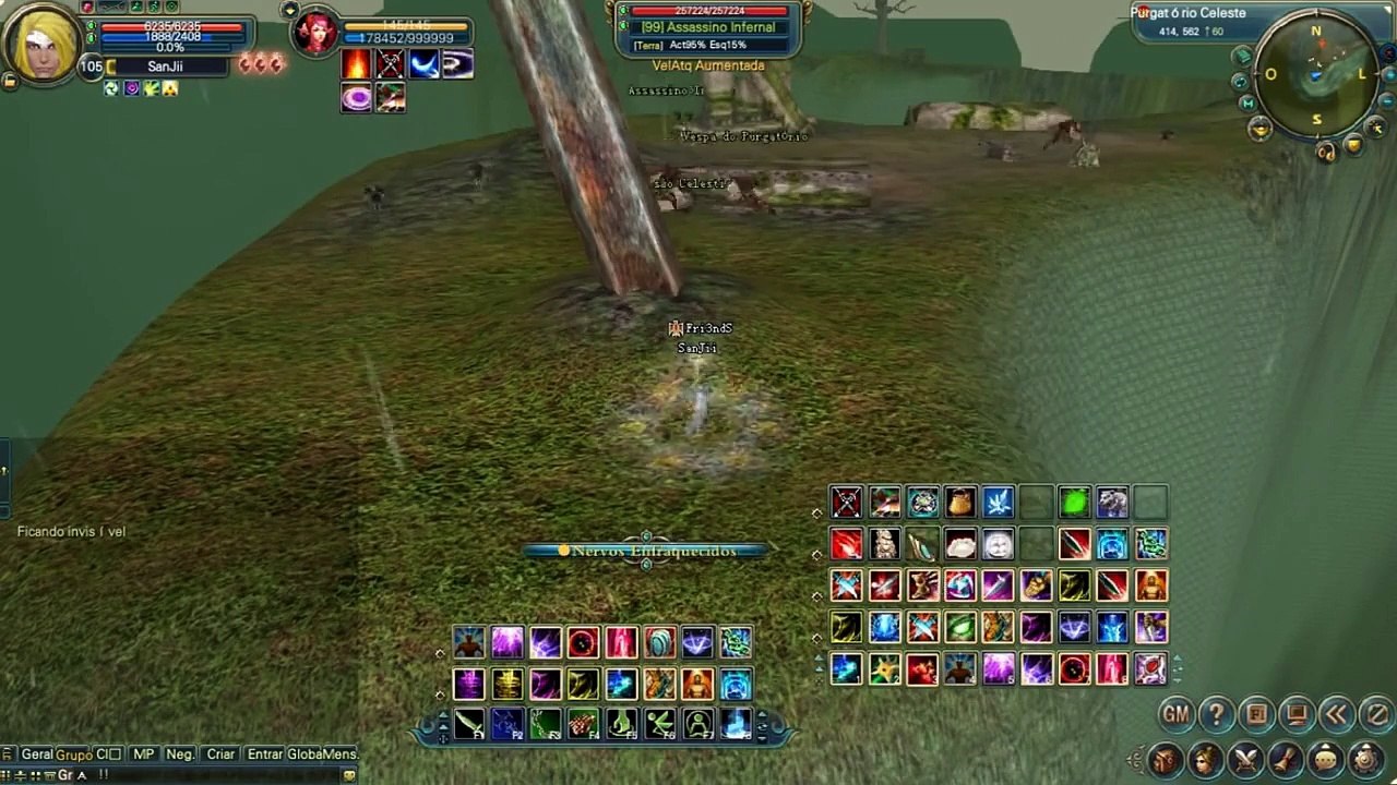 Perfect World - Servidor Lynx - Mercenário em BH solo Rei do Purgatório - DG 99 God