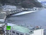 Video of cars, ships wrecked by tsunami waves after Japan earthquake