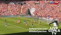 Petr Cech Incredible Free Kick Save Arsenal 1-0 Chelsea ESC Finale 02.08.2015