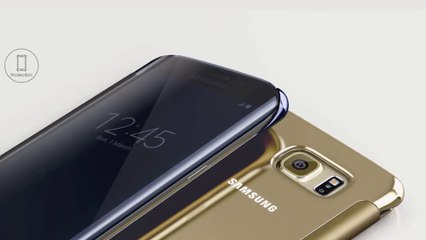 Galaxy S6 edge Etui Clear View Cover