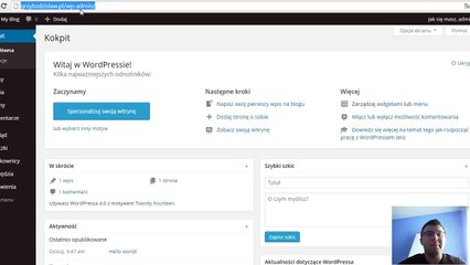 podstawowe ustawienia wordpress oraz zmiana motywu na blogu