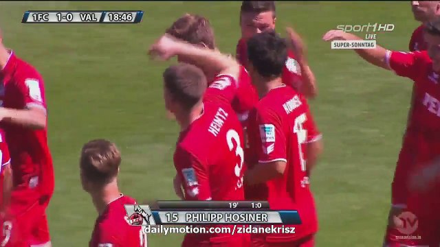 1. FC Kön 3-2 Valencia -All Goals and Highlights HD - Colonia Cup 02.08.2015