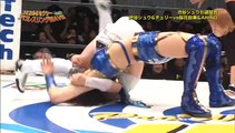 Shuu Shibutani and Cherry vs. AKINO and Yumi Ohka in Shibutani's Retirement Match on 5/3/15