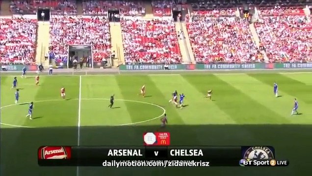 Arsenal 1-0 Chelsea HD _ Full English Highlights - FA Community Shield 02.08.2015