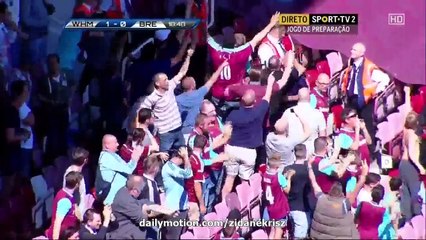 All Goals and Highlights HD | West Ham United 1-2 Werder Bremen - Friendly 02.08.2015