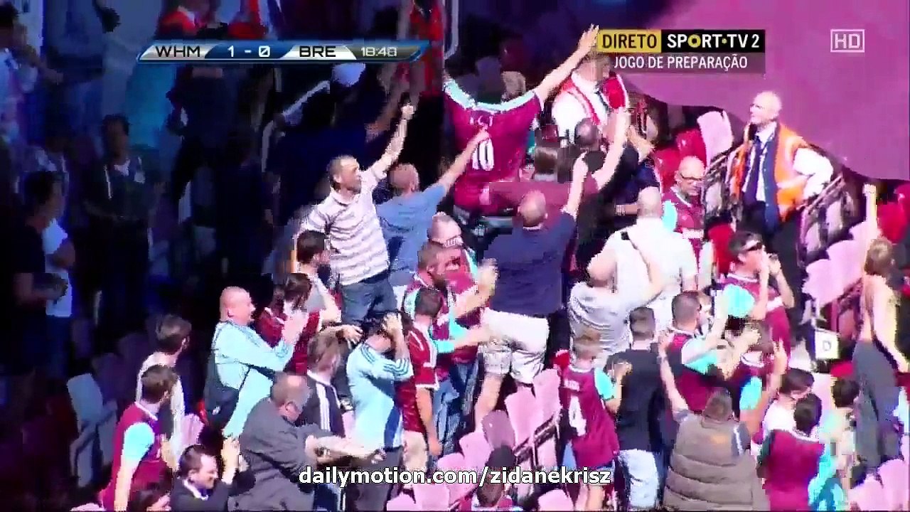 All Goals and Highlights HD | West Ham United 1-2 Werder Bremen - Friendly 02.08.2015