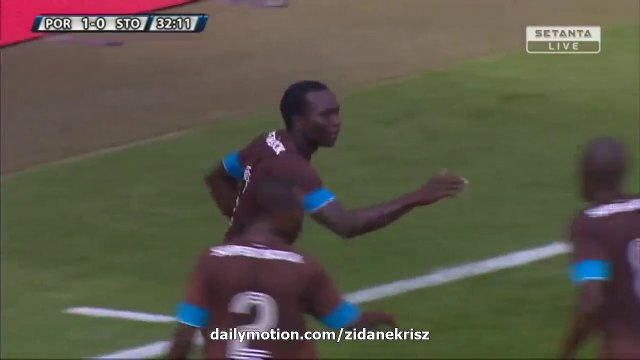 1-0 Aboubakar Goal HD | FC Porto v. Stoke City - Colonia Cup 02.08.2015