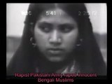 Rapist Pakistani Army raped innocent Bengali Muslims Girls