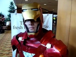 A quick look at a cool Iron Man Costume @ Nan Desu Kan 2010
