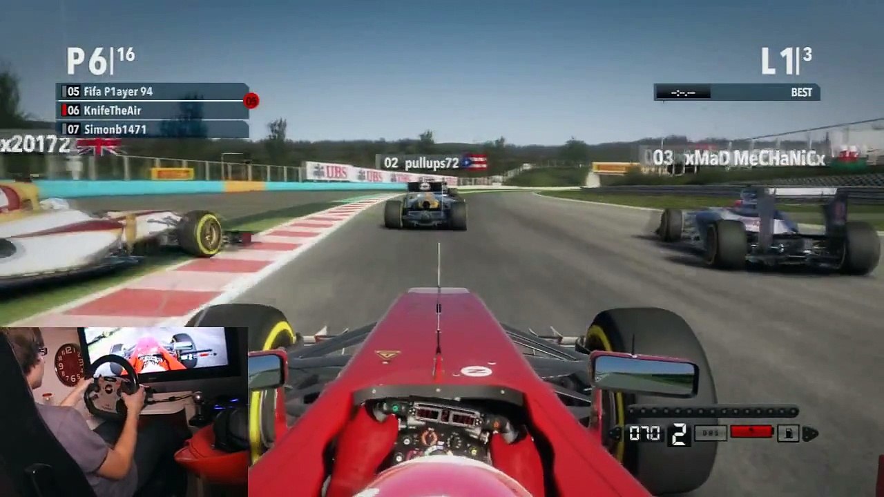 F1 2012 │ Great Racing at Budapest!