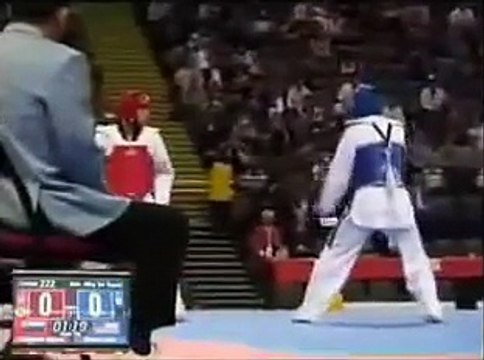 World Taekwondo Qualification Tournament for Beijing Olympic Games Manchester Male -80 kg USA vs SLO