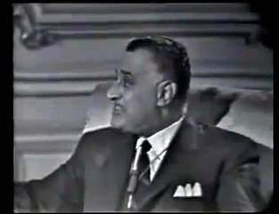 Gamal Abdel Nasser 1969 New York interview in English.