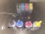 Follow printer colour step to inject colour