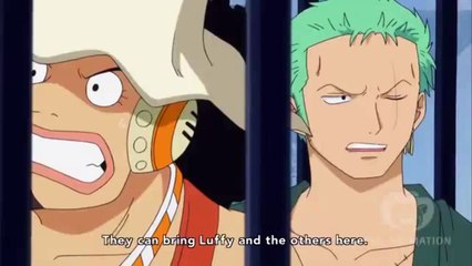 Usopp Imitates Robin - One Piece Funny Scene