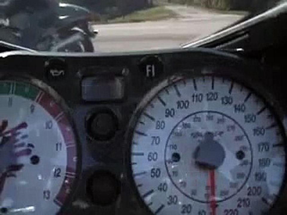 Suzuki Hayabusa à 360 Km/h
