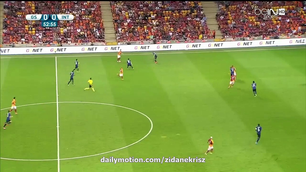 1-0 Wesley Sneijder Goal HD | Galatasaray v. Inter Milan - Friendly 02.08.2015