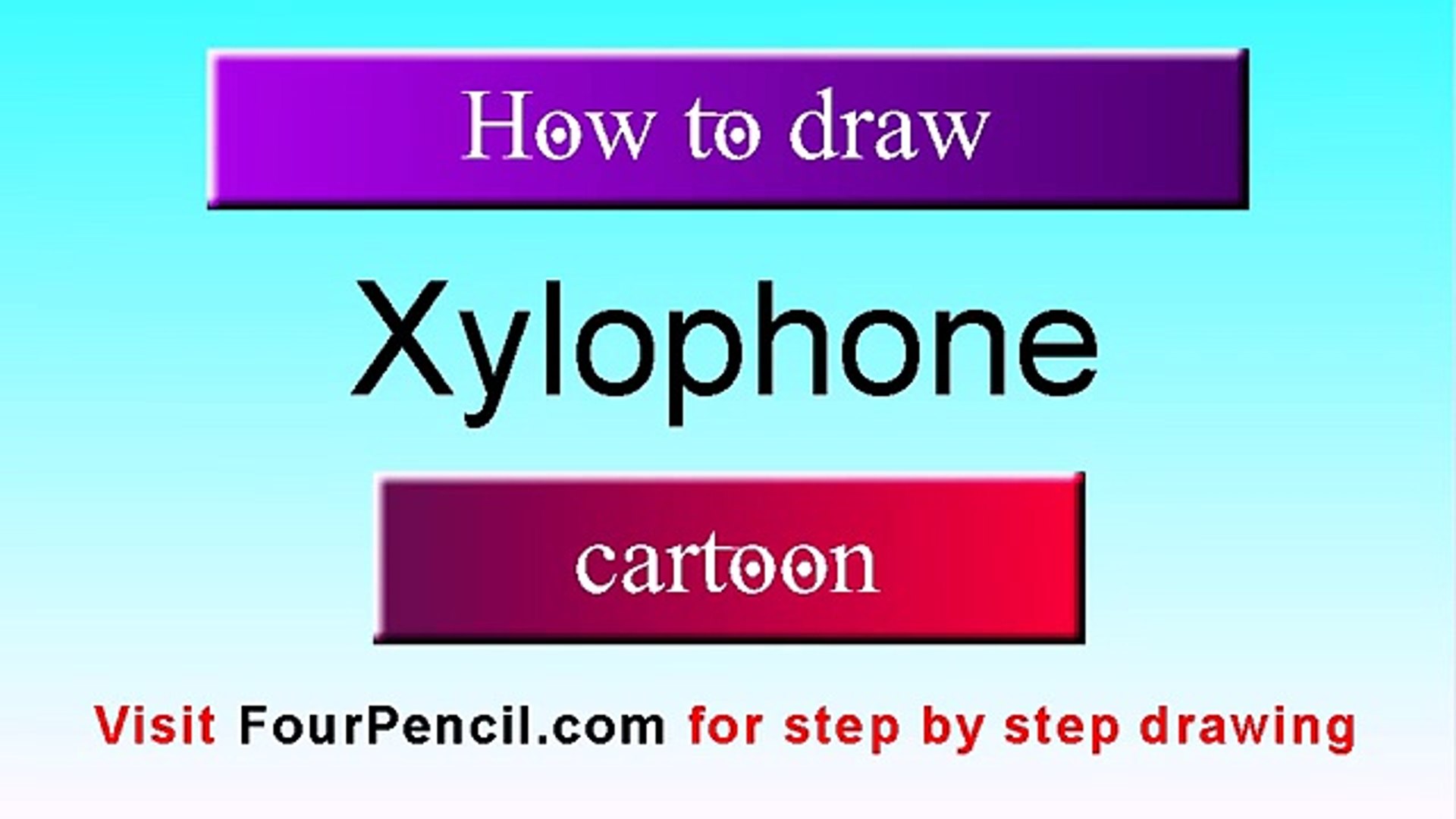Featured image of post Xylophone Cartoon Drawing Another free still life for beginners step by step
