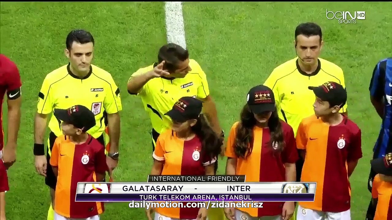 All Goals and Highlights HD | Galatasaray 1-0 Inter Milan - Friendly 02.08.2015