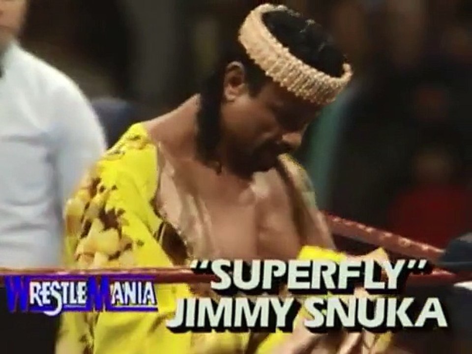 UNDERTAKER VS JIMMY SUPER FLY SNUKA WRESTLEMANIA VII VF
