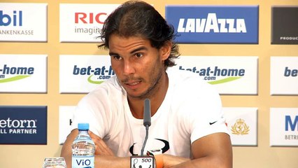 Rafael Nadal Press conference / Final Hamburg 2015