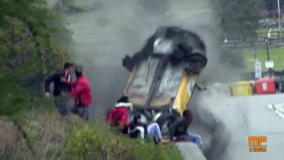 This rally crash must be the CRAZIEST we've seen. So how did everyone walk away unharmed?