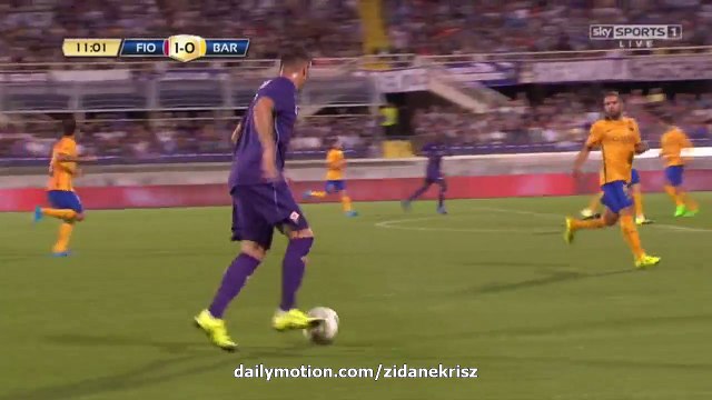 2-0 Federico Bernardeschi Second Goal HD | Fiorentina v. Barcelona - International Champions Cup 02.08.2015