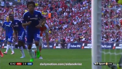 All Goals and Highlights HD _ Arsenal 1-0 Chelsea - FA Community Shield 02.08.2015