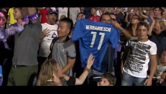 Goal Bernardeschi - Fiorentina 2-0 Barcelona - 02-08-2015