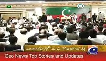Ary Geo News Headlines 3 August 2015, Imran Khan Accepts PTI Party Clashes In Media Talk.