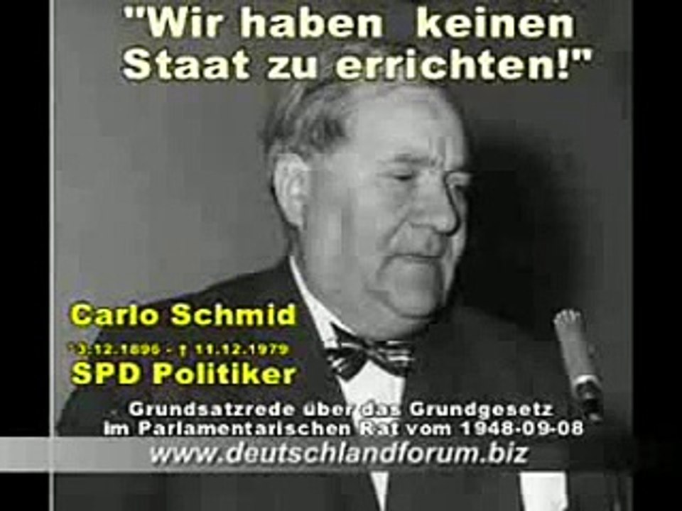 BRD ist kein Staat - Das Grundgesetz ist erloschen by DFORUM