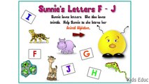 Alphabet F-J, Preschool Activity, Educational Baby Games, Quick Learning, Kids Cartoon