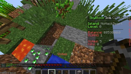 Minecraft- Skyblock- Ep. 1- Ore Generator