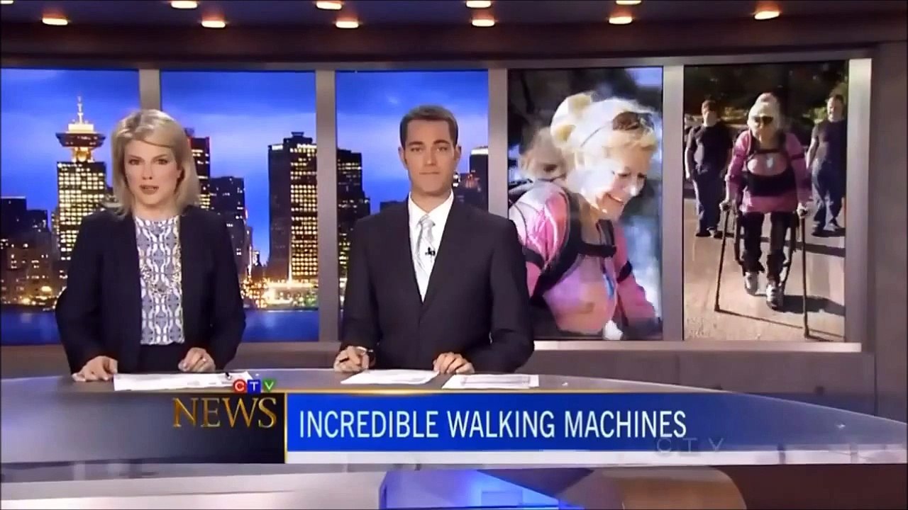 Kyle Gieni - Paraplegic man walks again with Ekso bionic suit | CTV Vancouver | January 30 2014