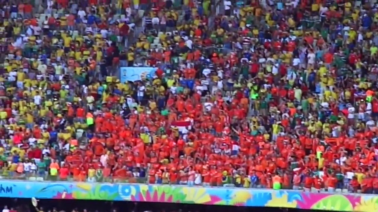 Netherlands vs Mexico - National Anthems FIFA World Cup Brasil 2014