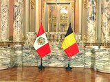 Presentación de Cartas credenciales por el Embajador de Belgica