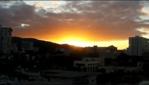 Good Morning Sunrise, HELLO SIREN! (Chile Earthquake Tsunami Siren Feb 27, 2010 EOWS 612)