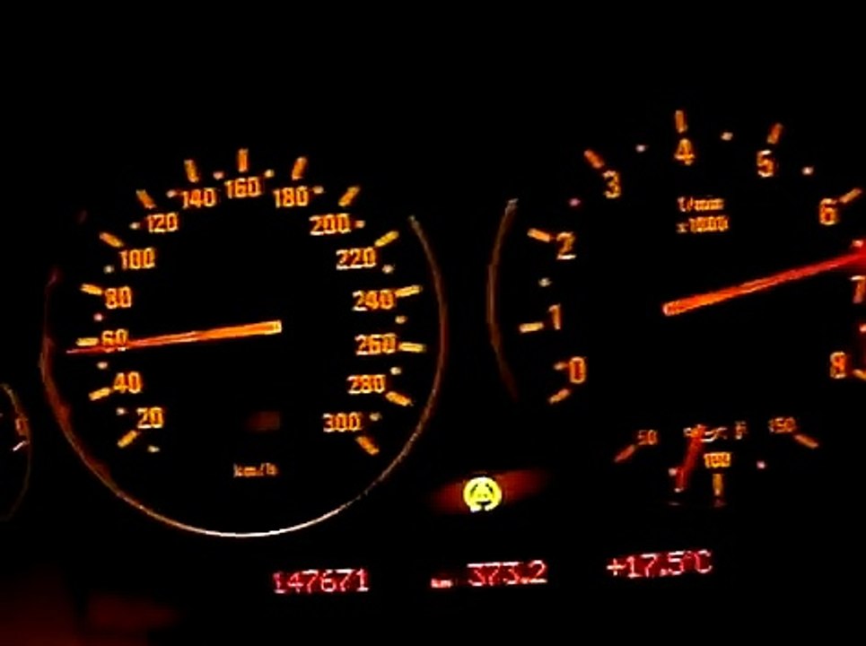 BMW M5 E39 Acceleration 0 - 270 km/hr