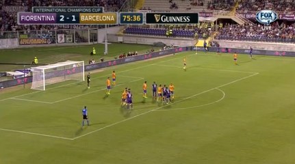 Fiorentina vs Barcelona 2-1 All Goals & Highlights (International Champions Cup)