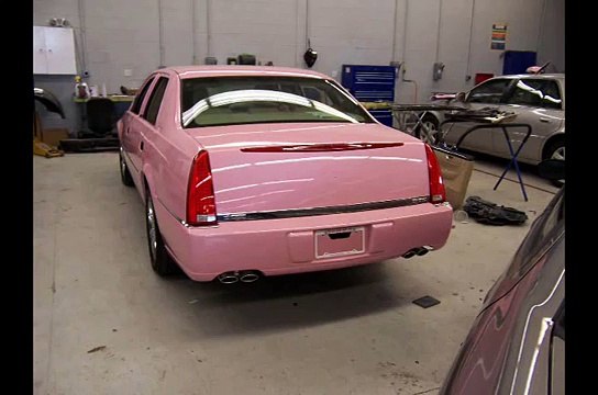 2008 Pink Cadillac DTS