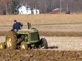 John Deere R plowing Orrville Ohio 2010