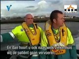 KNRM Hoek van Holland medische evacuatie van schip.