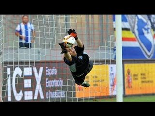 Iker Casillas Amazing Penalty Save FC Porto vs Valencia Friendly Match 2015