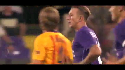 Fiorentina vs Barcelona 2-1 All Goals & Full Highlights 02/08/2015