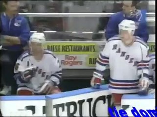 Mark Messier vs. Kevin Haller