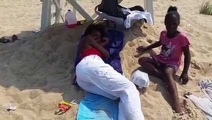 Lifeguard Caught Napping While On Duty
